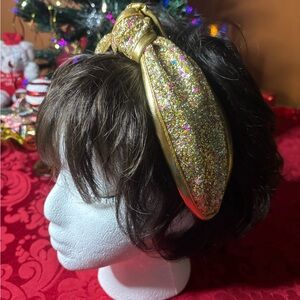 Gold Glitter Headband